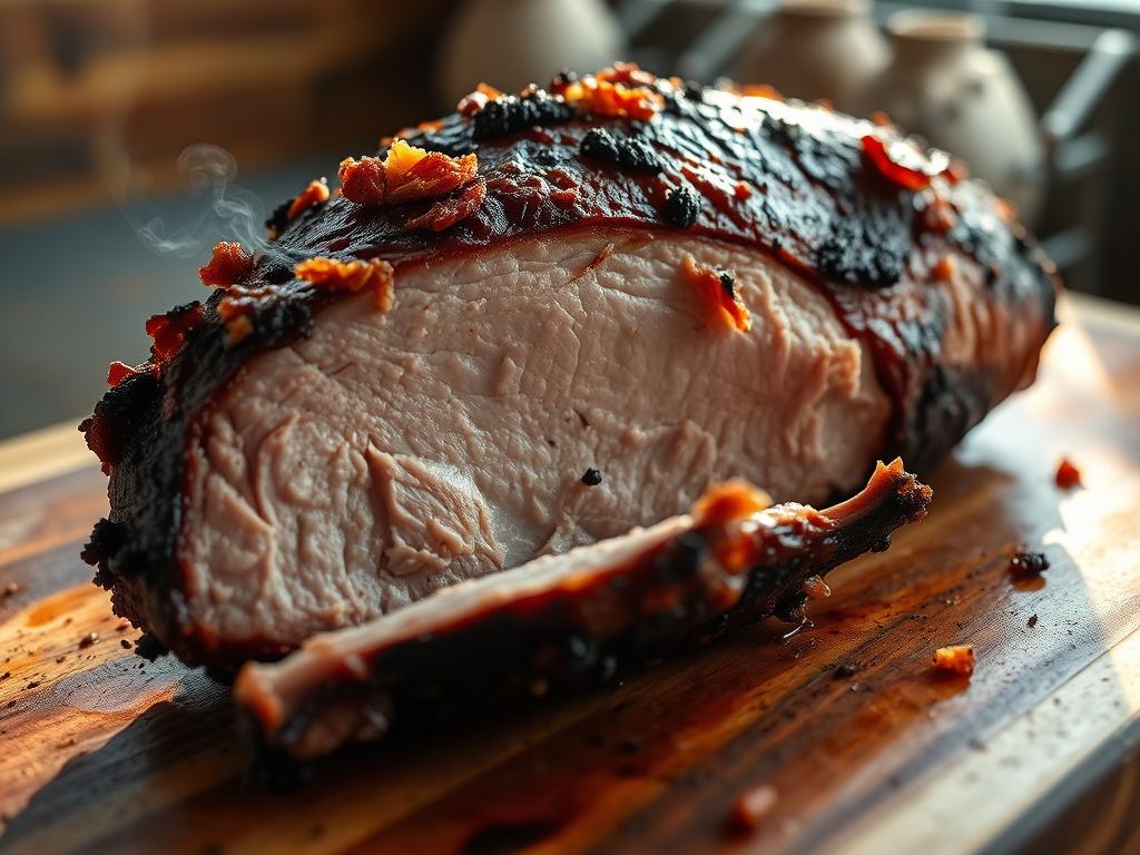Smoky Pulled Pork Loin