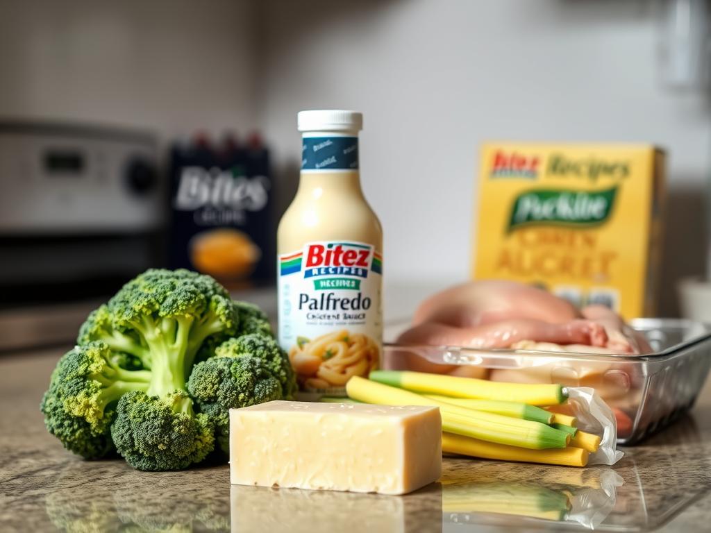 Broccoli Chicken Alfredo Bake