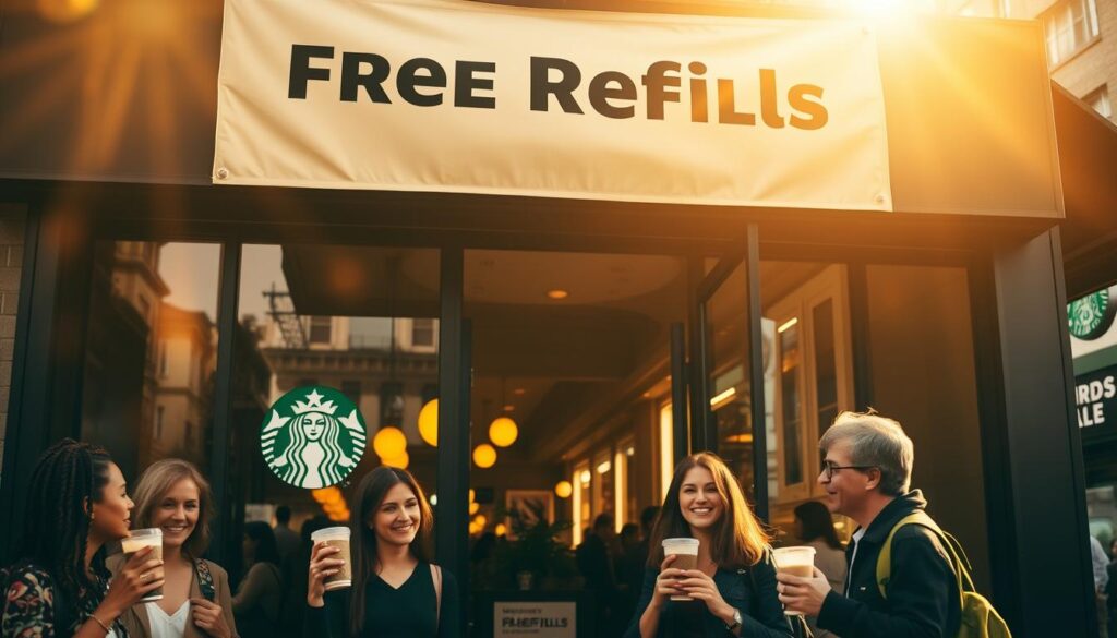 Starbucks Coffee Refills