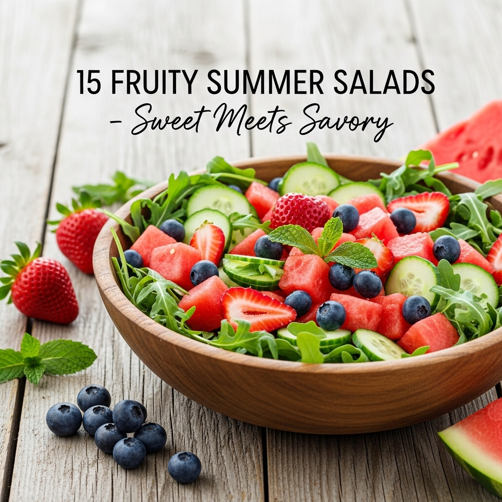 fruits and salads