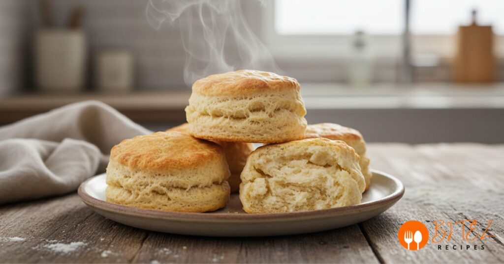 Why you should try a 3 ingredient biscuit recipe with fluffy golden biscuits fresh from the oven.